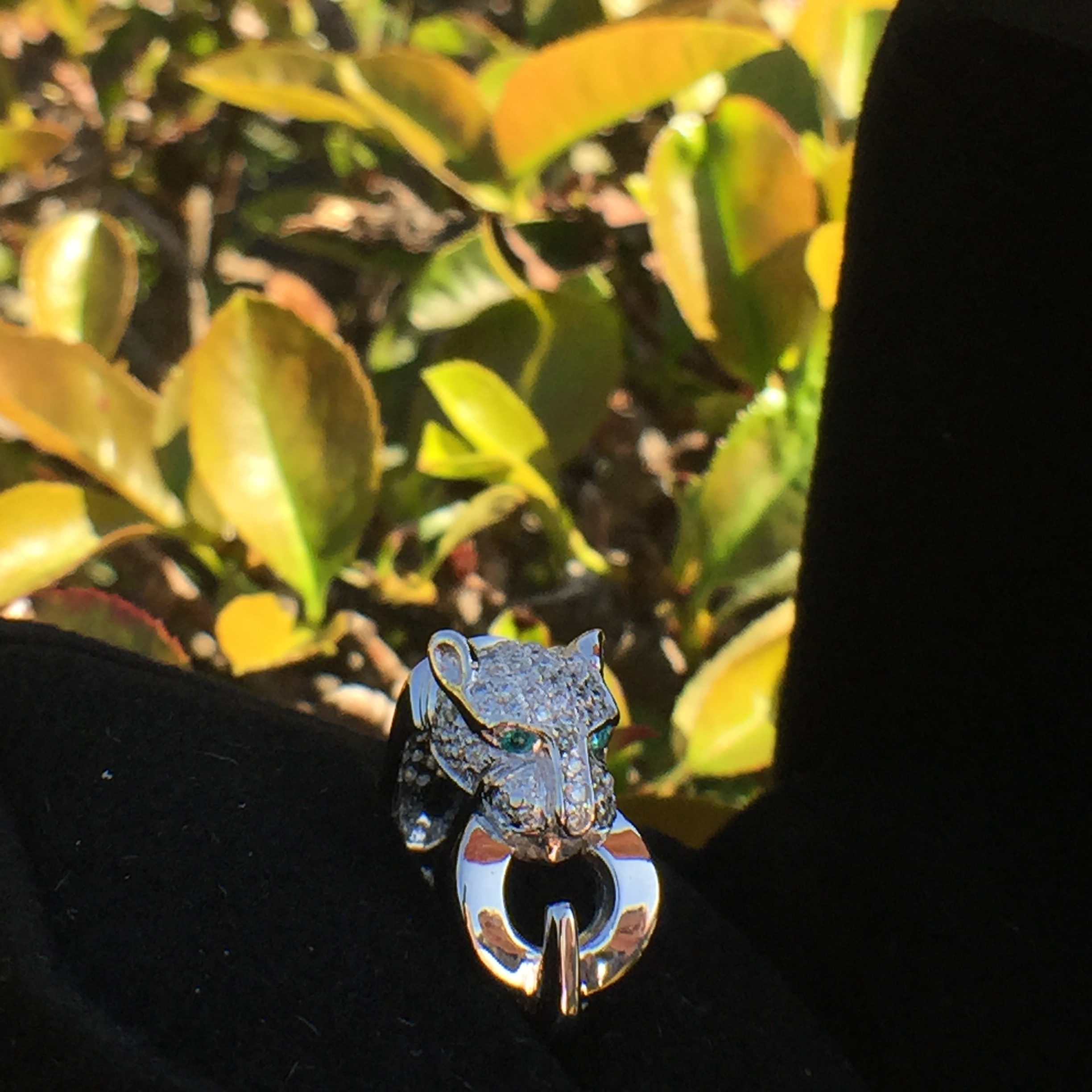 14k White Gold 0.69ct Paraiba & VS Diamonds Ring - Image 8