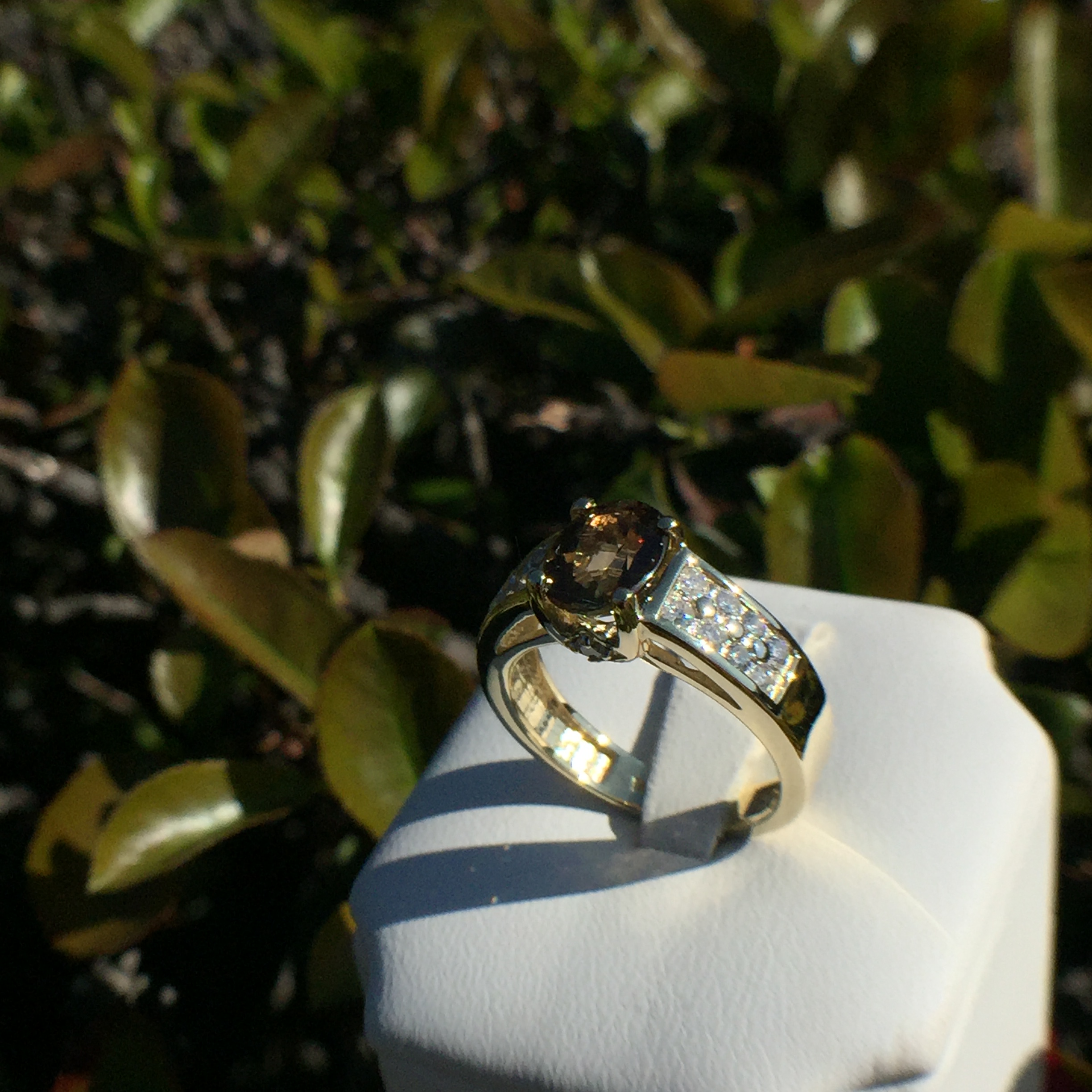 14k Yellow Gold 2.01ct Andaluzite & VS Diamonds Ring - Image 22
