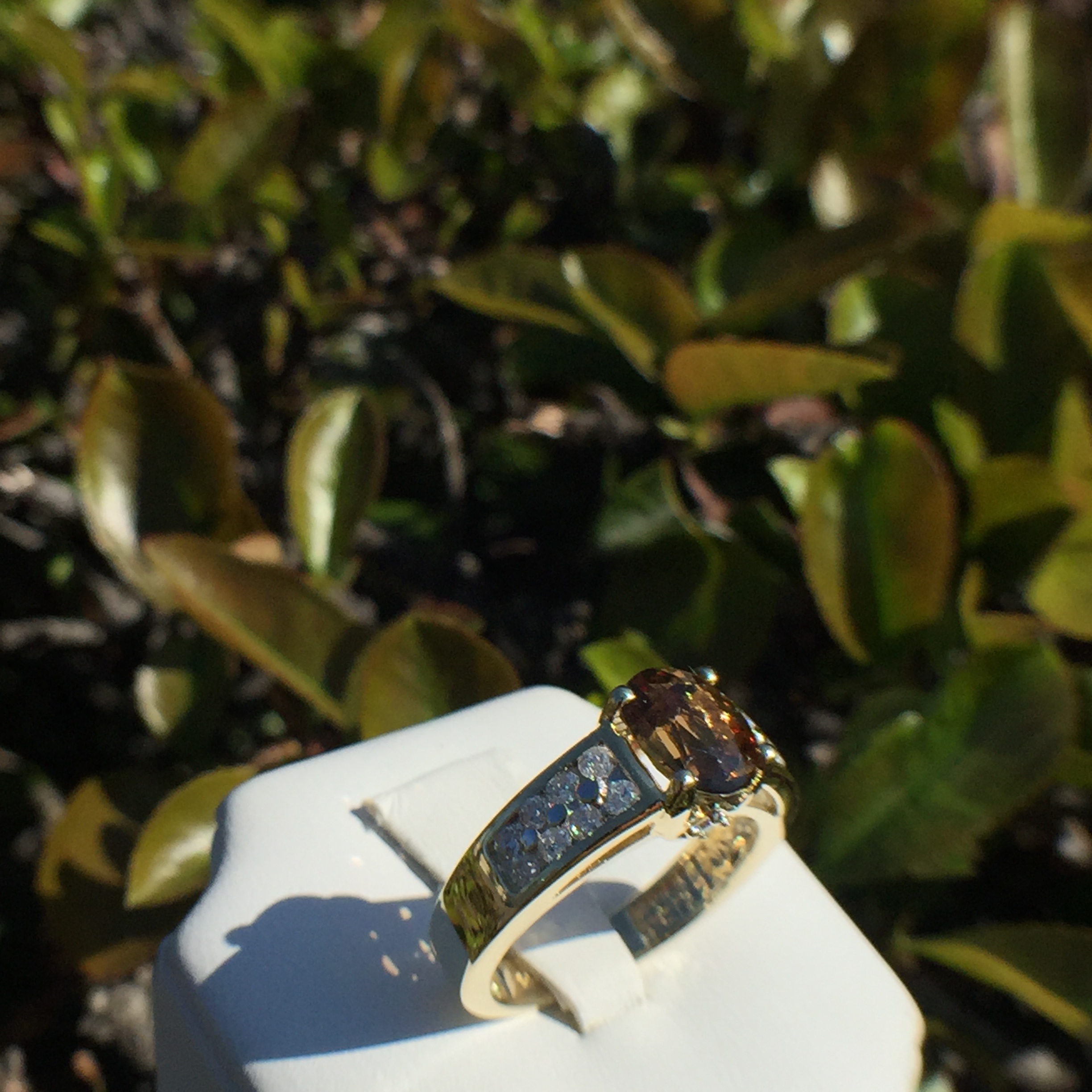 14k Yellow Gold 2.01ct Andaluzite & VS Diamonds Ring - Image 21