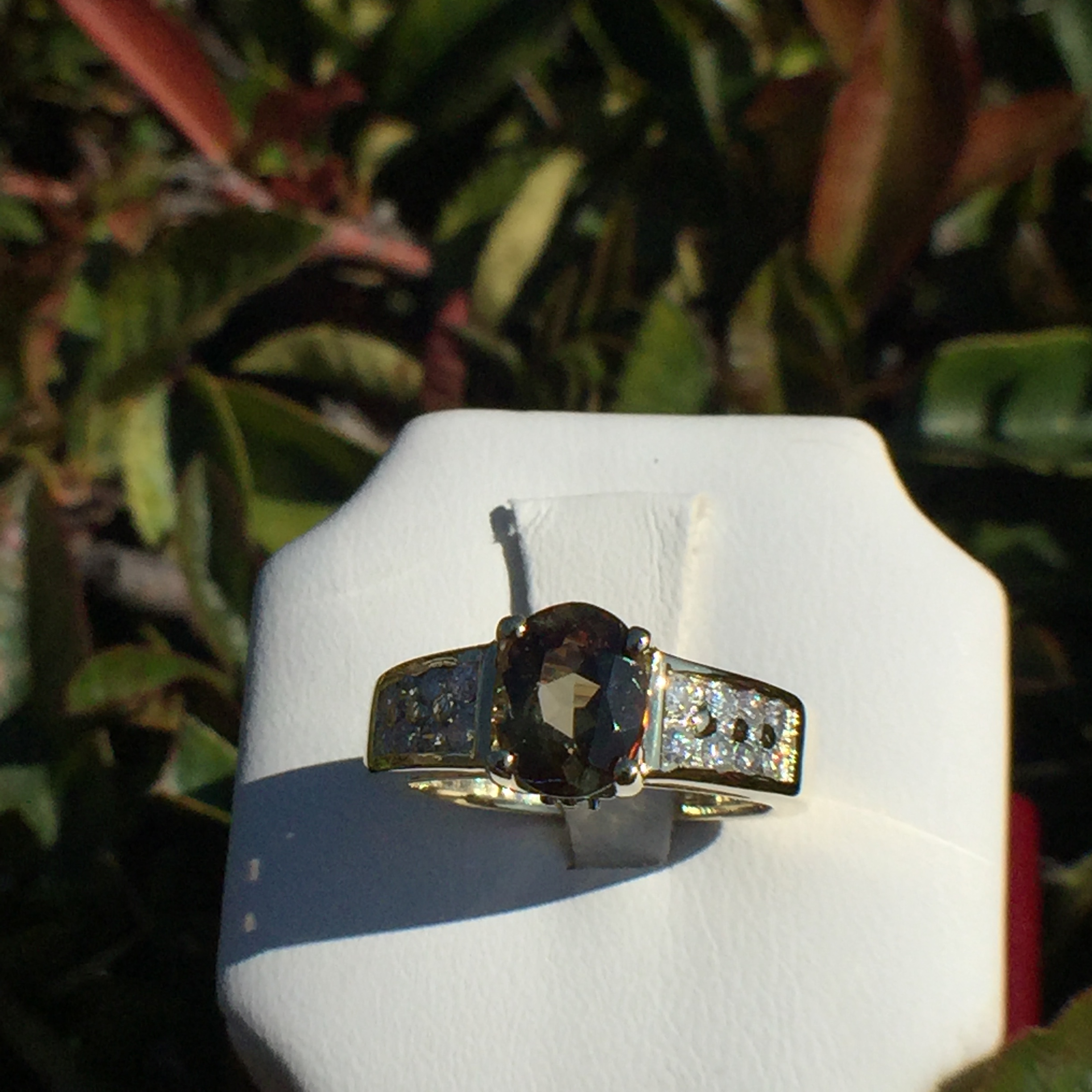 14k Yellow Gold 2.01ct Andaluzite & VS Diamonds Ring - Image 19