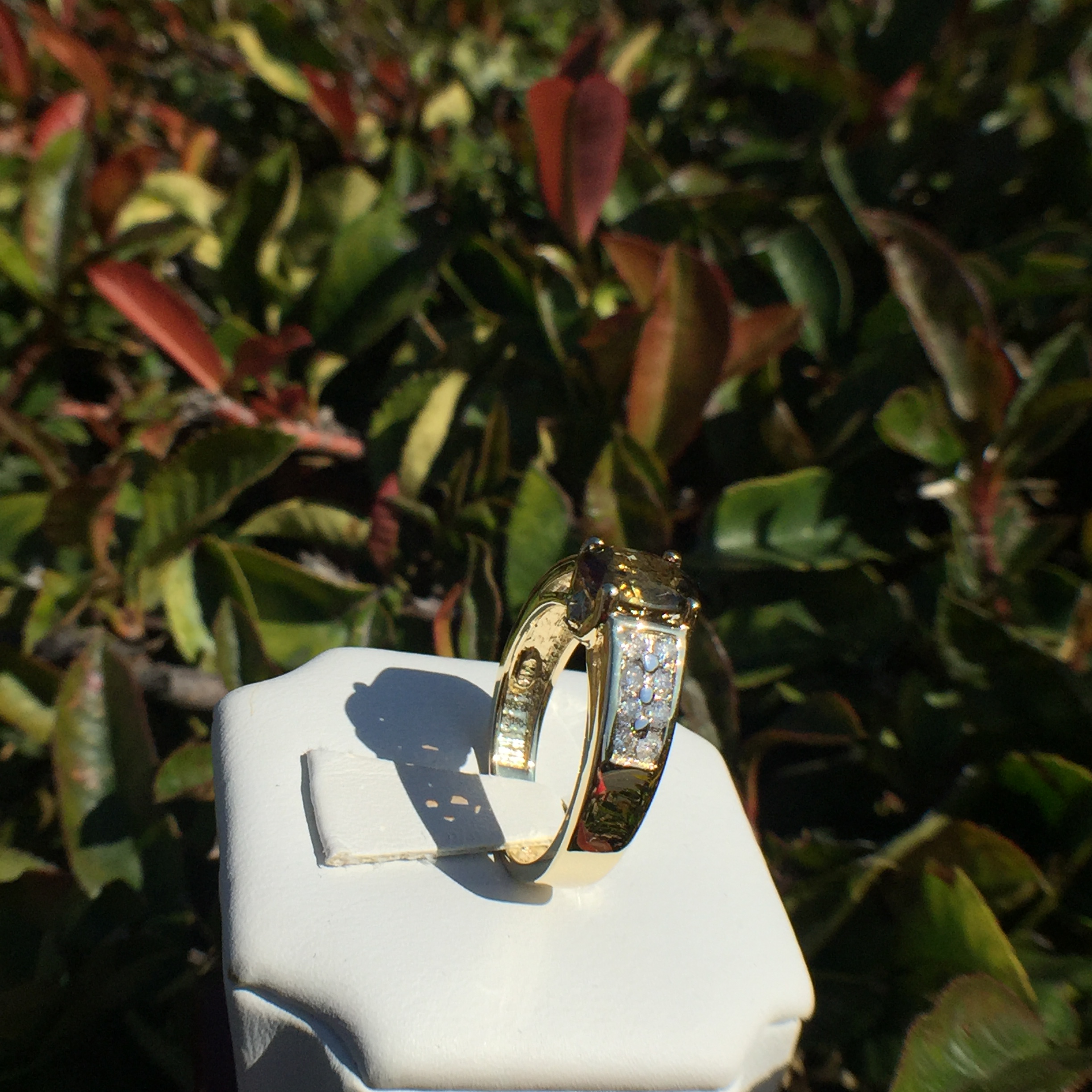 14k Yellow Gold 2.01ct Andaluzite & VS Diamonds Ring - Image 18