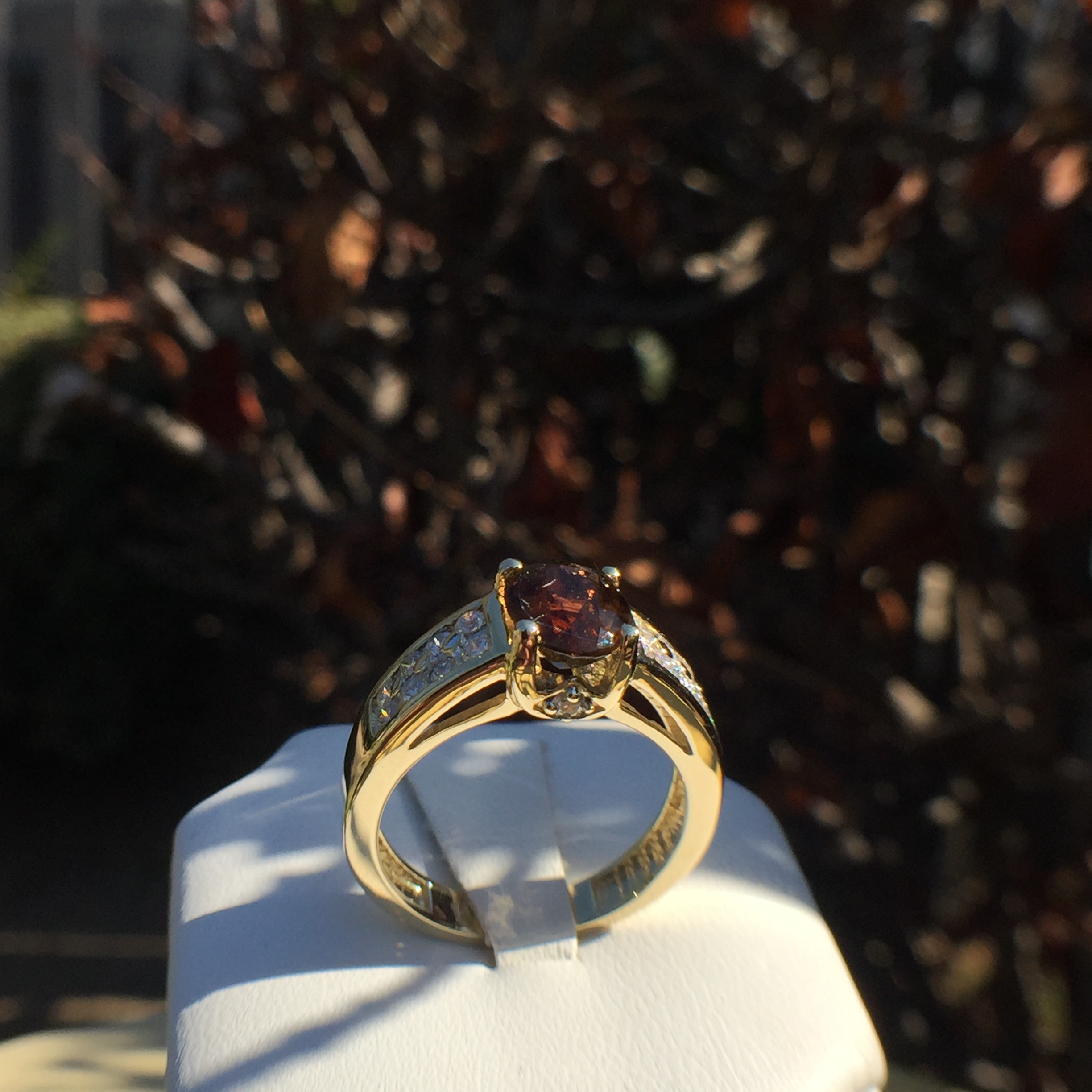 14k Yellow Gold 2.01ct Andaluzite & VS Diamonds Ring - Image 17